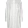 Tommy Hilfiger Dress - ICONS CO ARCHIVE SHIRT DRESS LS white
