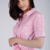 Tommy Hilfiger Dress - REISA SHIRT DRESS SS pink