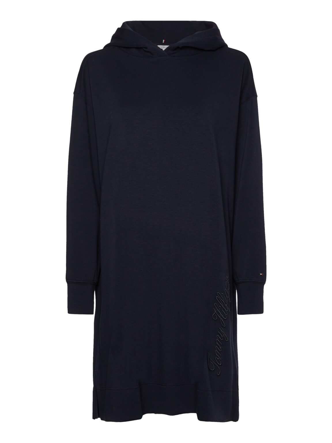 Tommy Hilfiger Dress - RLX INTERLOCK SHORT HOODIE DRESS blue