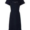 Tommy Hilfiger Dress - TH ESS HILFIGER REG C-NK DRS SS blue