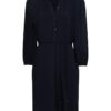 Tommy Hilfiger Dress - VIS SHIFT KNEE DRESS BRAC SLV blue