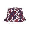Tommy Hilfiger Hat - TH MONOGRAM REV BUCKET HAT blue