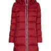 Tommy Hilfiger Jacket - GLOBAL STRIPE DOWN COAT red