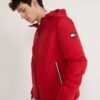 Tommy Hilfiger Jacket - HOODED PADDED JACKET red