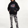 Tommy Hilfiger Jeans Sweatshirt - Tommy Jeans TJM REFLECTIVE FLAG HOODIE black