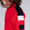 Tommy Hilfiger Polo shirt - GS SLEEVE COLOR BLOCK SLIM POLO red