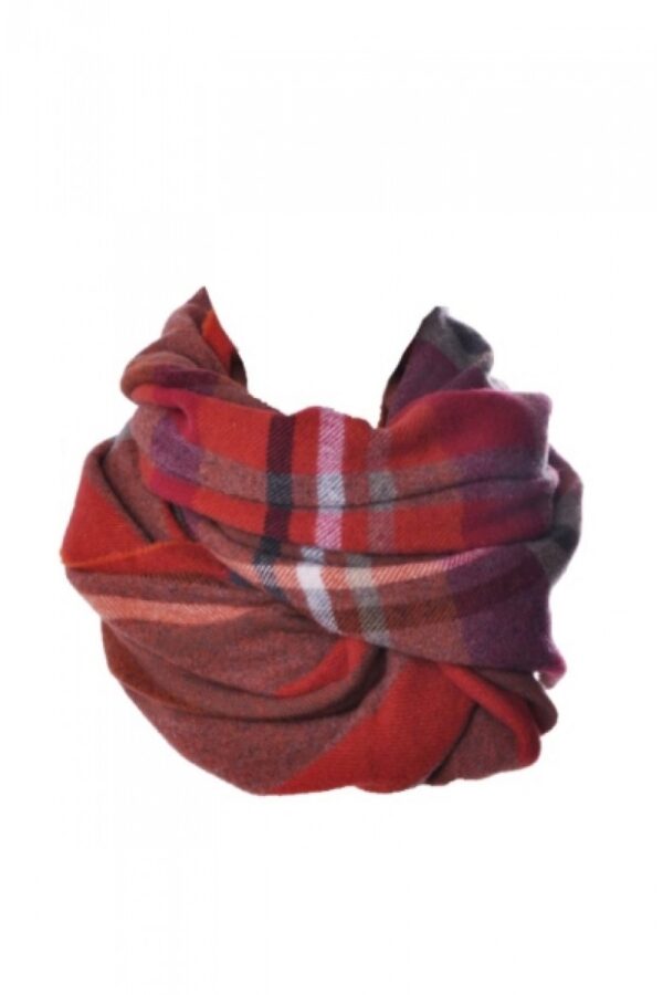 Tommy Hilfiger Scarf - PICNIC CIRCLE SCARF red