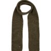 Tommy Hilfiger Scarf - PIMA COTTON SCARF green