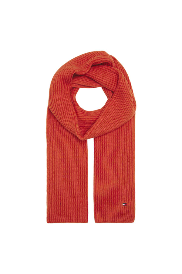 Tommy Hilfiger Scarf - PIMA COTTON SCARF orange