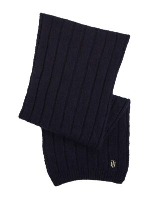 Tommy Hilfiger Scarf - TH TIMELESS SCARF blue