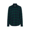 Tommy Hilfiger Shirt - BEA TARTAN RELAXED SHIRT green