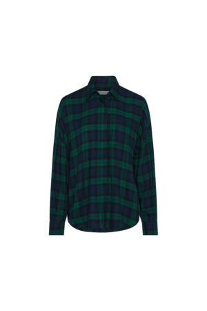 Tommy Hilfiger Shirt - BEA TARTAN RELAXED SHIRT green Tommy Hilfiger Shirt - BEA TARTAN RELAXED SHIRT green