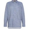 Tommy Hilfiger Shirt - COTTON LINEN TWILL SHIRT blue