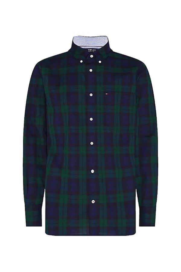 Tommy Hilfiger Shirt - FLEX BLACK WATCH CHECK SHIRT multicolour