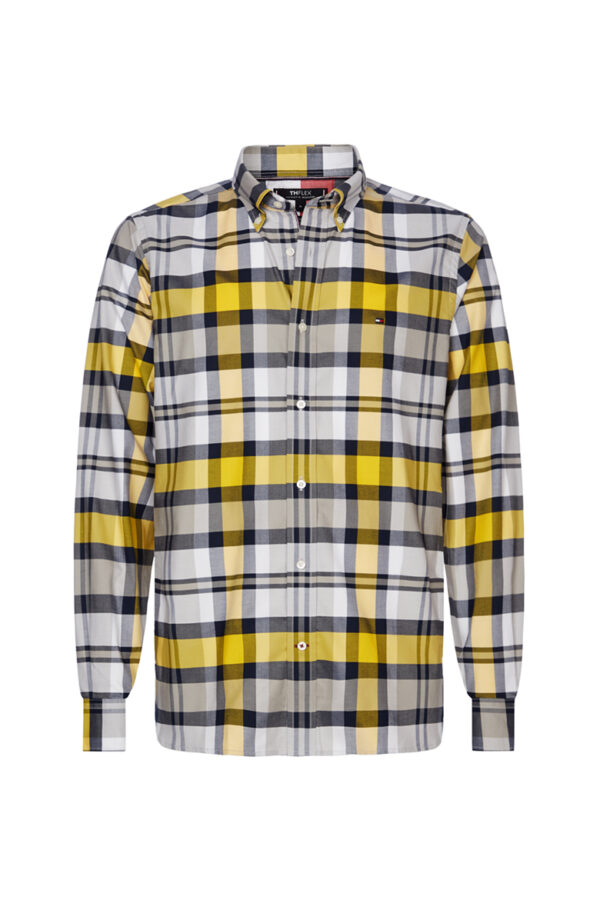 Tommy Hilfiger Shirt - FLEX BRIGHT MIDSCALE CHECK SHIRT patterned