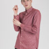 Tommy Hilfiger Shirt - FLEX JEWEL HOUNDSTOOTH SHIRT burgundy-pink