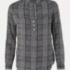 Tommy Hilfiger Shirt - GLENN PLAID PRT BLOUSE LS grey