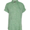 Tommy Hilfiger Shirt - LINEN RELAXED SHIRT SS green
