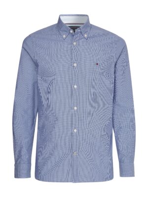Tommy Hilfiger Shirt - NATURAL SOFT MICRO C patterned