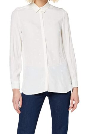 Tommy Hilfiger Shirt - NISSE VISCOSE BLOUSE white Tommy Hilfiger Shirt - NISSE VISCOSE BLOUSE white