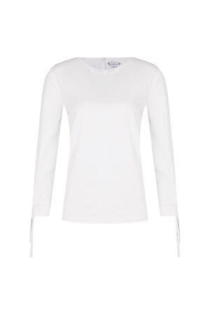 Tommy Hilfiger Shirt - ROMA TOP 3/4 SLV white Tommy Hilfiger Shirt - ROMA TOP 3/4 SLV white