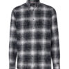 Tommy Hilfiger Shirt - SLUB SHADOW CHECK RF SHIRT black