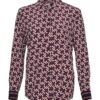 Tommy Hilfiger Shirt - VIS MONGRAM FLEUR SH patterned