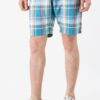Tommy Hilfiger Shorts - BROOKLYN SHORT BLUE CHK CO/LI Blue