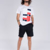 Tommy Hilfiger Shorts - BROOKLYN SHORT LIGHT TWILL BELT black
