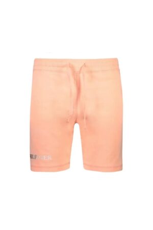 Tommy Hilfiger Shorts - CONTRAST STITCH SWEATSHORT orange