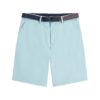 Tommy Hilfiger Shorts - HARLEM SHORT L.TWILL BELT blue