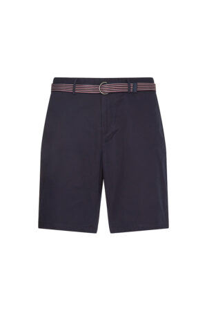 Tommy Hilfiger Shorts - HARLEM SHORT L.TWILL BELT blue