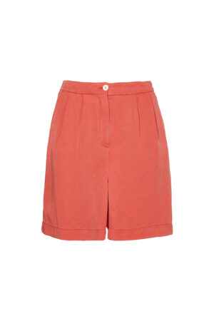 Tommy Hilfiger Shorts - TENCEL PLEATED PULL ON SHORT orange