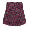 Tommy Hilfiger Skirt - ABO ALLOVER HEART VISCOSE SKIRT blue