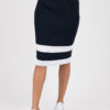 Tommy Hilfiger Skirt - MANDIE SWTR SKIRT dark blue-black