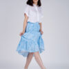 Tommy Hilfiger Skirt - RAELIN SKIRT blue