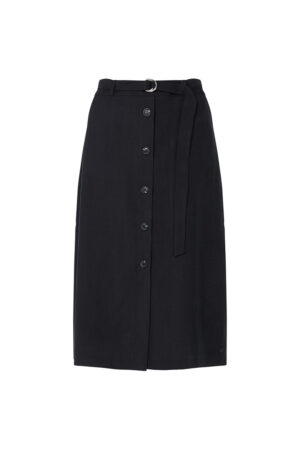 Tommy Hilfiger Skirt - TENCEL TWILL SKIRT black