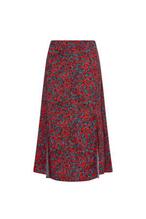 Tommy Hilfiger Skirt - VISCOSE MIDI SKIRT floral