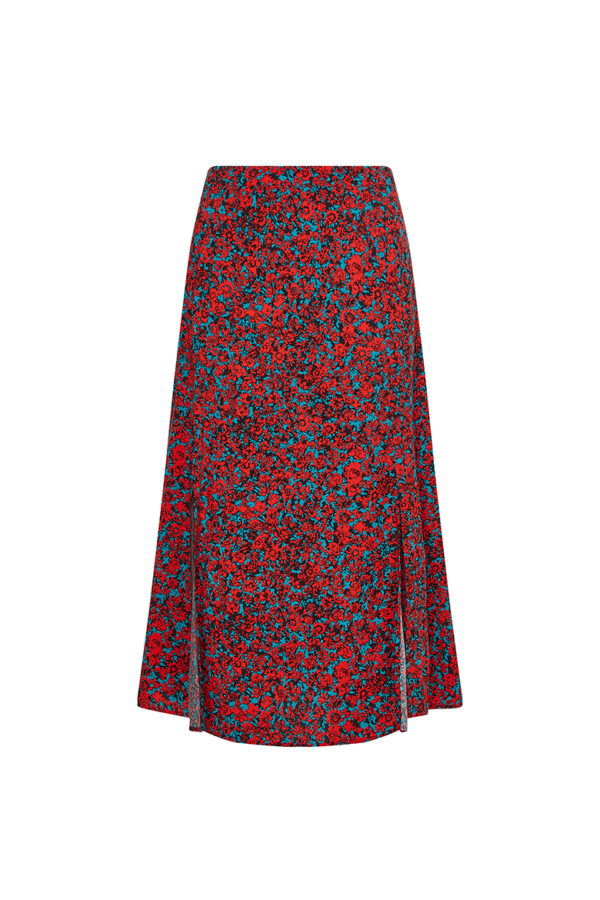 Tommy Hilfiger Skirt - VISCOSE MIDI SKIRT floral
