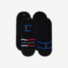 Tommy Hilfiger Socks - TH MEN FOOTIE 2P BRETON STRIPE black