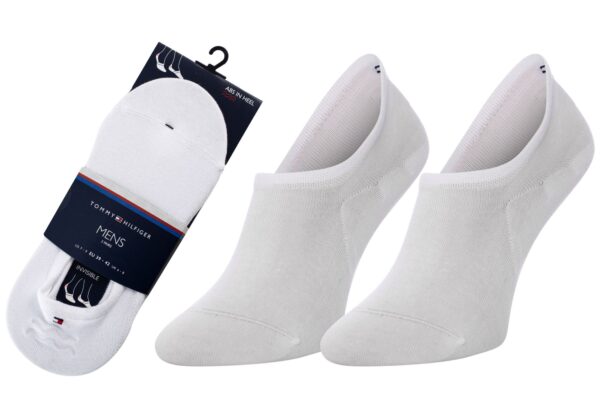Tommy Hilfiger Socks - TH MEN FOOTIE 2P black