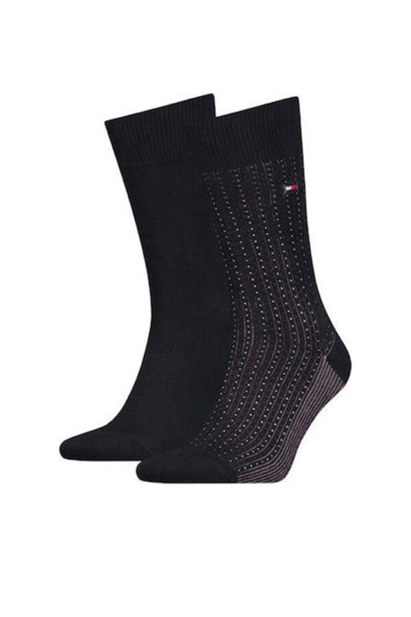 Tommy Hilfiger Socks - TH MEN SOCK 2P BIRDEYE JACQUARD black