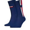 Tommy Hilfiger Socks - TH MEN SOCK 2P ICONIC STRIPE blue