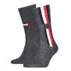 Tommy Hilfiger Socks - TH MEN SOCK 2P ICONIC STRIPE grey