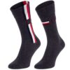 Tommy Hilfiger Socks - TH MEN SOCK 2P ICONIC STRIPE grey