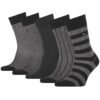 Tommy Hilfiger Socks - TH MEN SOCK 5P GIFTBOX BIRDEYE black