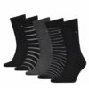 Tommy Hilfiger Socks - TH MEN SOCK 5P GIFTBOX STRIPES black