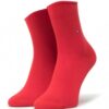 Tommy Hilfiger Socks - TH WOMEN 98% COTTON SOCK 1P Red