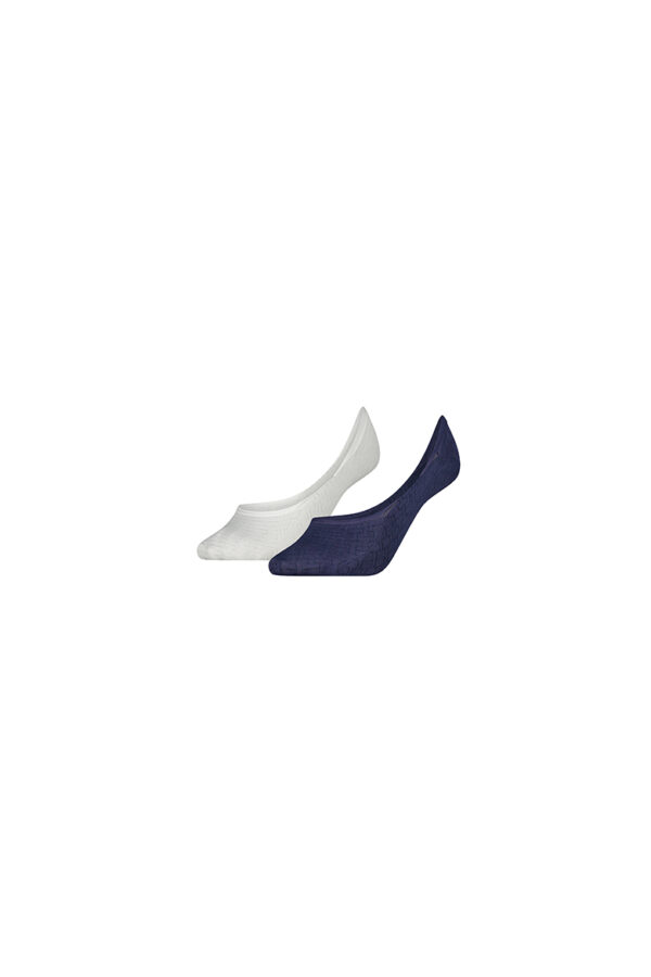 Tommy Hilfiger Socks - TH WOMEN BALLERINA 2P BURN OUT TH white