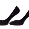 Tommy Hilfiger Socks - TH WOMEN FOOTIE INVISBLE 2P black